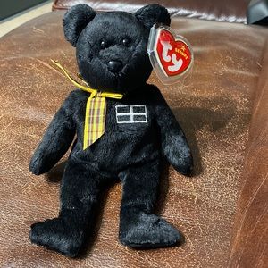 Ty Beanie Babies Baby Kernow Teddy Bear UK Exclusive Rare Vintage Collectible